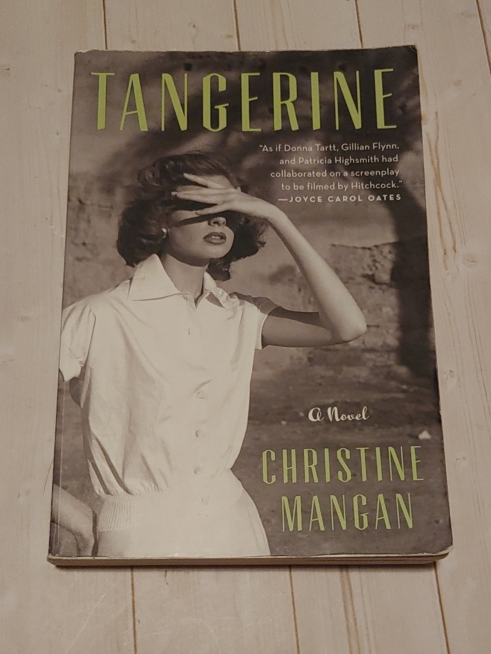 Tangerine An Adult Novel Fiction Book By Christine Mangan